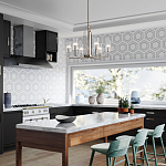  Люстра с прозрачными рифлеными цилиндрическими плафонами Kichler варинант исполнения - 26 | Loft Concept в Перми