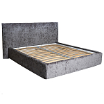 Кровать двуспальная серая с подъемным механизмом  Selecting the Best варинант исполнения - 1 | Loft Concept в Перми