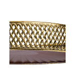Поднос железный Gold Mesh варинант исполнения - 4 | Loft Concept в Перми