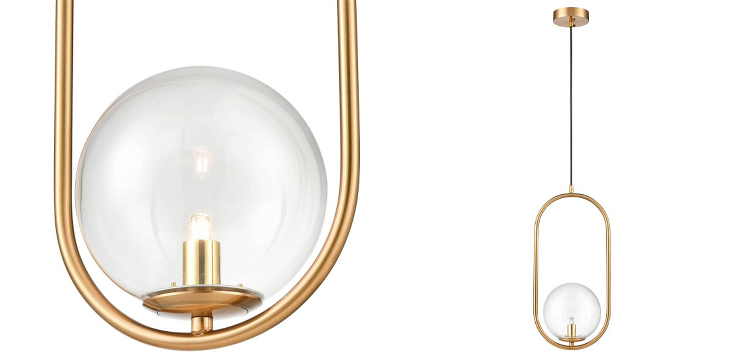 Подвесной светильник B.LUX C Ball oval gold Подвесной светильник B.LUX C Ball oval gold - Loft-Concept в Перми