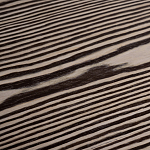 Стол барный круглый высокий с полосатым узором Zebroids варинант исполнения - 3 | Loft Concept в Перми