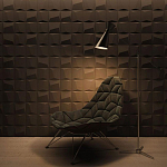 Гипсовая 3D Панель M-26 варинант исполнения - 2 | Loft Concept в Перми