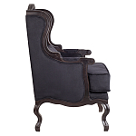 Кресло George Grand Armchair black velour варинант исполнения - 2 | Loft Concept в Перми