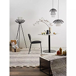 Торшер с трехъярусным плафоном из металлической сетки Metal Mesh Floor Lamp варинант исполнения - 1 | Loft Concept в Перми