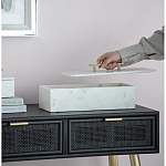 Шкатулка из белого мрамора Save Time варинант исполнения - 4 | Loft Concept в Перми