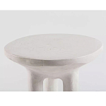 Дизайнерский журнальный стол белый на 3-х ножках в виде ступней African table варинант исполнения - 1 | Loft Concept в Перми