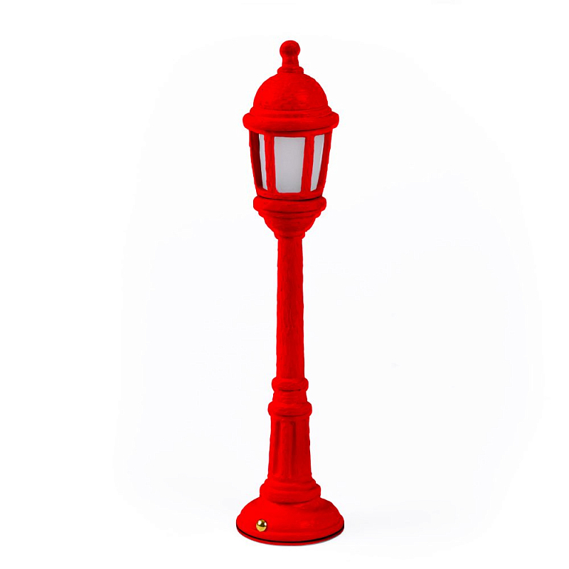 Настольная лампа Seletti Street Lamp Dining Red Красный в Перми | Loft Concept 