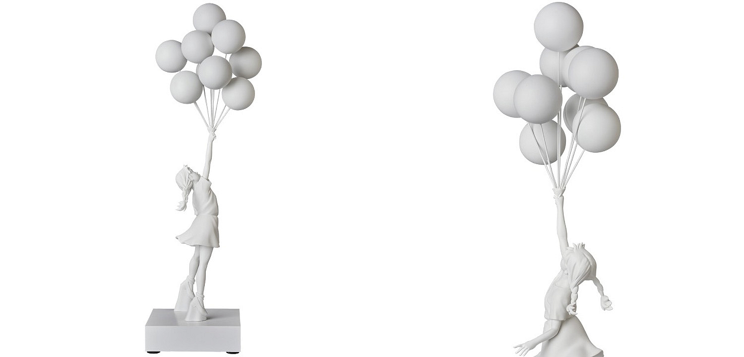 Статуэтка Flying Balloons Girl white Статуэтка Flying Balloons Girl white - Loft-Concept в Перми