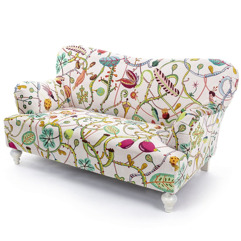 Диван Seletti Botanical Diva Sofa White Белый Мульти в Перми | Loft Concept 