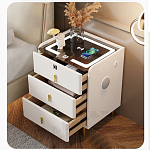 Умная прикроватная тумбочка c зарядкой для телефона Smart Furniture варинант исполнения - 5 | Loft Concept в Перми