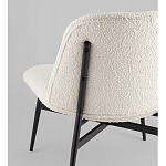 Кресло лаунж Ease белый варинант исполнения - 3 | Loft Concept в Перми