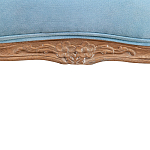 Кресло Ava Classical Armchair light blue velour варинант исполнения - 6 | Loft Concept в Перми