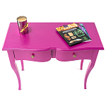 Консоль с выдвижными ящиками Colorfy Pink варинант исполнения - 3 | Loft Concept в Перми