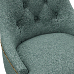 Мебельная ткань Шенилл бирюзовый цвет 138 см T4-31 варинант исполнения - 10 | Loft Concept в Перми