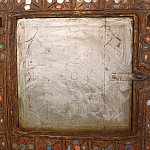 Декоративная винтажная печка из глины с инкрустацией Rarity варинант исполнения - 2 | Loft Concept в Перми