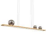 Светодиодная линейная люстра IONA Сhandelier gold 103 варинант исполнения - 1 | Loft Concept в Перми