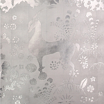 Обои ручная роспись в стиле Арт-деко Rateau Bas Relief on Tarnished Silver gilded paper варинант исполнения - 1 | Loft Concept в Перми