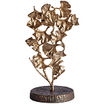 Статуэтка Metal Flowers Вrass Gold варинант исполнения - 1 | Loft Concept в Перми