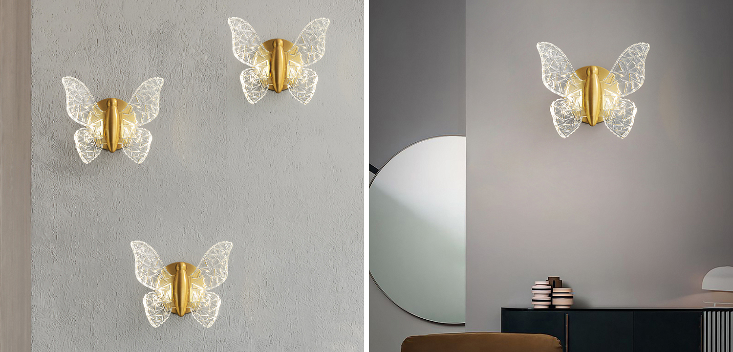 Бра Butterfly Wall Lamp Н Бра Butterfly Wall Lamp Н - Loft-Concept в Перми