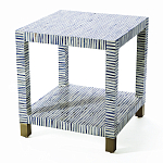 Тумба Прикроватная Snartoon Bone Inlay Bedside Cabinet варинант исполнения - 1 | Loft Concept в Перми