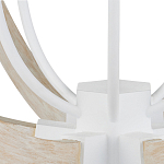 Подвесной светильник из дерева в форме сферы Eco Light варинант исполнения - 1 | Loft Concept в Перми