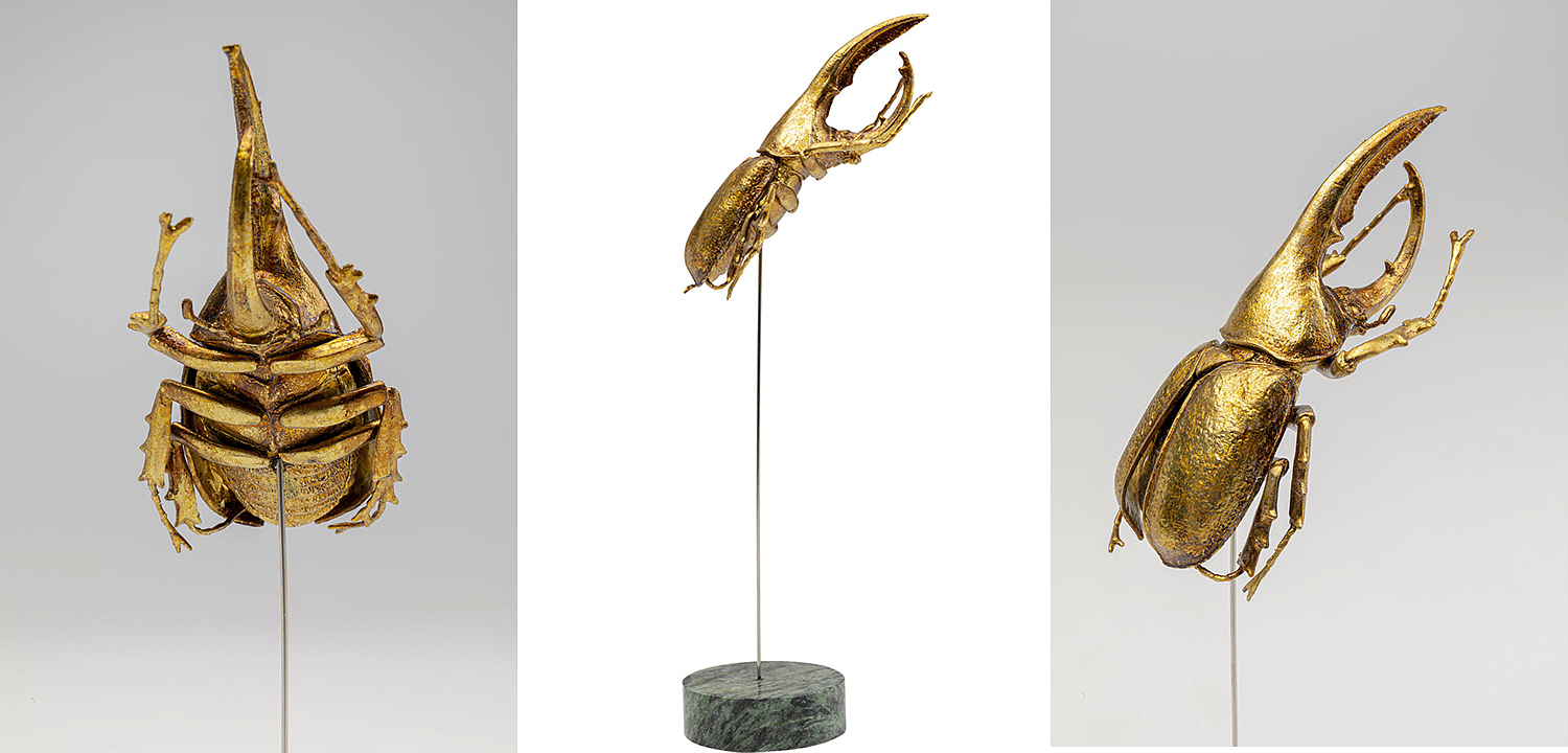 Статуэтка Golden Beetle on standing II - Loft-Concept в Перми