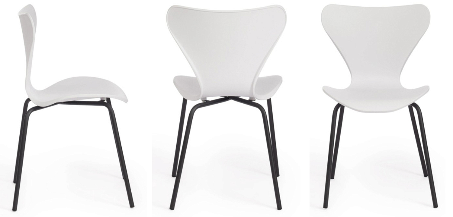 Стул Julissa White Chair Стул Julissa White Chair - Loft-Concept в Перми