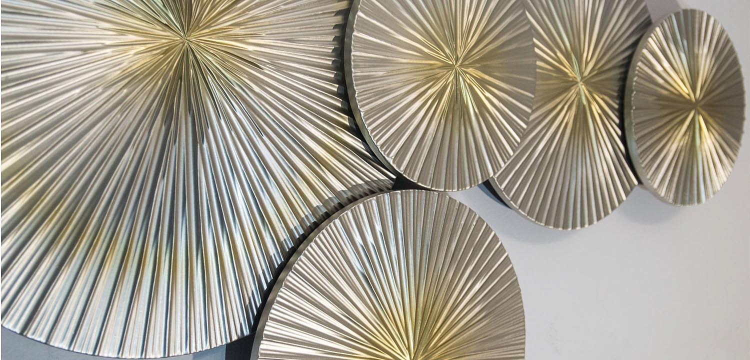 Арт-объект Apollo Gold and Silver Wall Plaque Disc 5 Арт-объект Apollo Gold and Silver Wall Plaque Disc 5 - Loft-Concept в Перми