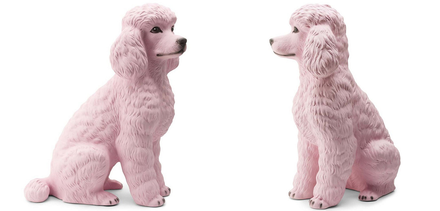Статуэтка Abhika Poodle Bisc. Pink Статуэтка Abhika Poodle Bisc. Pink - Loft-Concept в Перми