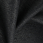 Мебельная ткань Шенилл черный цвет 138 см T4-35 варинант исполнения - 1 | Loft Concept в Перми