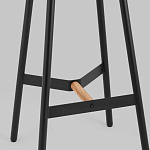 Черный барный стул Knopper варинант исполнения - 6 | Loft Concept в Перми