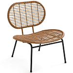 Садовое кресло из искусственного ротанга Mills Rattan Wicker Chair варинант исполнения - 1 | Loft Concept в Перми