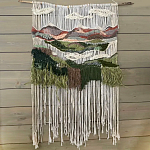  Гобелен Волшебный Лес в зеленых тонах Magic Forest I  варинант исполнения - 5 | Loft Concept в Перми