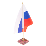 Флагшток на подставке из натурального камня Stone Flagpole варинант исполнения - 2 | Loft Concept в Перми