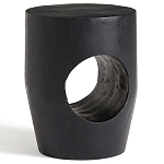 Приставной столик черного цвета AMORPHOUS варинант исполнения - 2 | Loft Concept в Перми