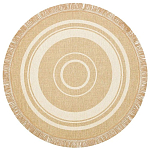 Ковер из комбинированного состава с узором The Cycle of Happiness варинант исполнения - 1 | Loft Concept в Перми