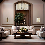 Люстра с абажуром из стекла и премиального алебастра Ravishment варинант исполнения - 7 | Loft Concept в Перми