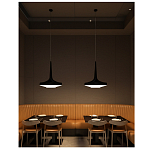 Подвесной вязаный черный светильник «Лампа Марракеша» варинант исполнения - 2 | Loft Concept в Перми