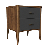Тумба прикроватная с 2-мя ящиками Tasteful Furniture Light варинант исполнения - 4 | Loft Concept в Перми