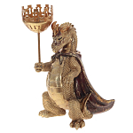 Подсвечник в виде дракона Dragon candlestick Green Gold Brown L or R варинант исполнения - 5 | Loft Concept в Перми