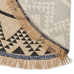 Ковер круглый из комбинированного состава Fantasy варинант исполнения - 4 | Loft Concept в Перми