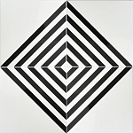 Дизайнерская плитка с узором Квадрат варинант исполнения - 1 | Loft Concept в Перми