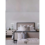 Настольная лампа с принтом на белом тканевом абажуре Roof Garden Lamp варинант исполнения - 6 | Loft Concept в Перми