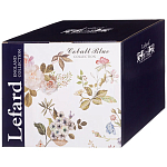 Чайный сервиз из фарфора с цветочным принтом на 6 персон 14 предметов Garden Whisper Porcelain Set  варинант исполнения - 3 | Loft Concept в Перми