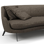 Мебельная ткань Шенилл коричневый цвет 138 см T4-41 варинант исполнения - 10 | Loft Concept в Перми