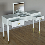 Туалетный стол - Трельяж Elsa Dreams White 120 см варинант исполнения - 2 | Loft Concept в Перми
