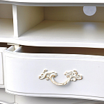 ТВ-тумба из массива дерева в стиле прованс Montmartre Provence TV Stand варинант исполнения - 3 | Loft Concept в Перми