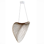 Подвесной светильник фигурный из деревянных прутьев Ecofriendly Light Source варинант исполнения - 3 | Loft Concept в Перми