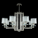 Люстра с 8-ю цилиндрическими плафонами из стекла Laurent варинант исполнения - 9 | Loft Concept в Перми
