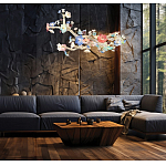 Люстра с цветочным декором Miscellaneous herbs варинант исполнения - 5 | Loft Concept в Перми